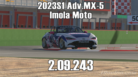 iRacing 2023S1 Adv.MX-5 Week4 Imola Moto
