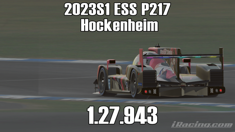 iRacing 2023S1 P217 ESS Week1 Hockenheim