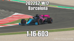 iRacing 2022S2 W12 Week10 Barcelona