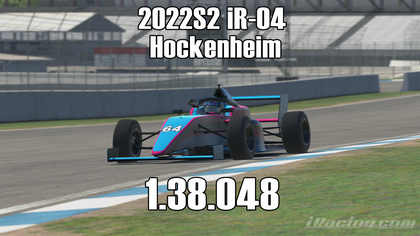 iRacing 2022S2 iR-04 Week12 Hockenheimring