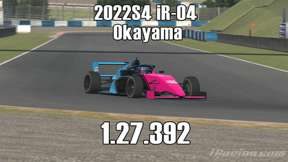 iRacing 2022S4 iR-04 Week11 Okayama